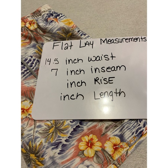 True Grit Waterman Drawstring Floral Swim Trucks Board Short Men's Size Small - Picture 4 of 8